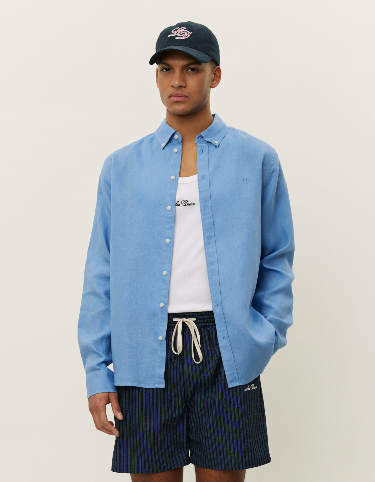 KONRAD LINEN SKJORTE - ALLURE