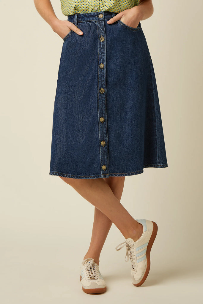 Marie Playa Denim Skjørt