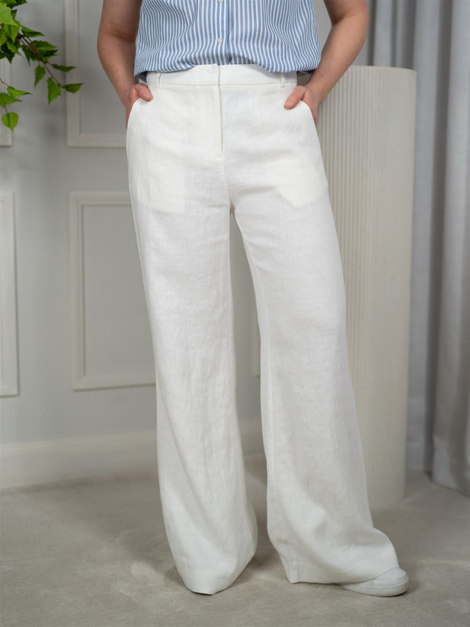 Stenströms Louise Pants Offwhite - S