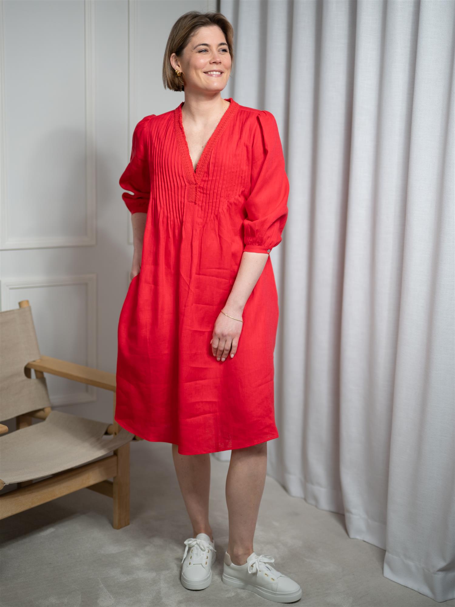Angoor Gypsy Dress Poppy Red - 40