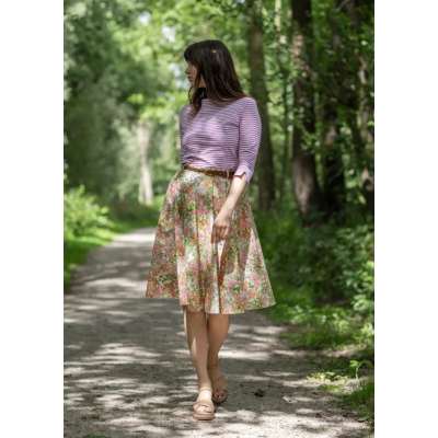 Circle Skirt Monet Garden