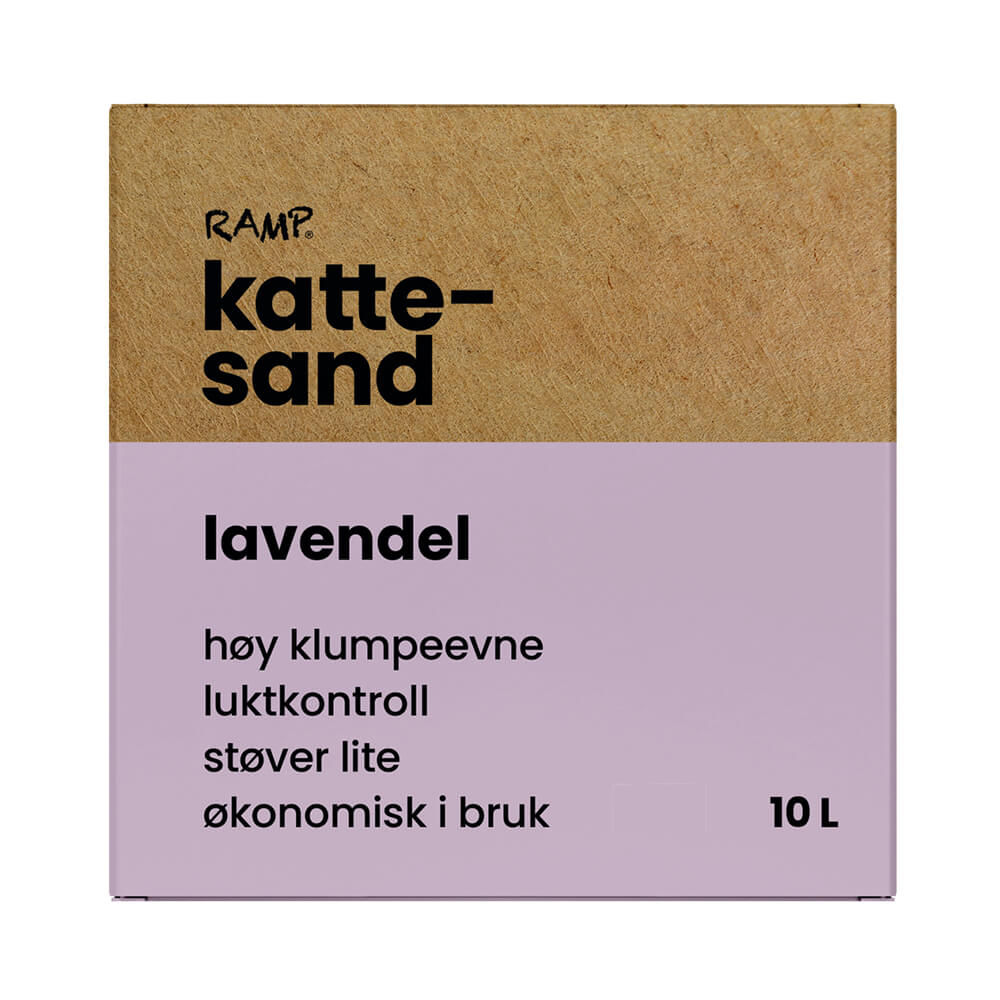 Lavendel Kattesand
