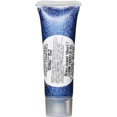 Sminke Glittergel Blå