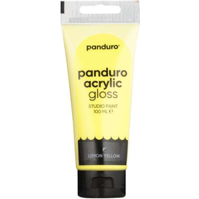 Panduro Acrylic akrylmaling, blank 100 ml – Lemon yellow
