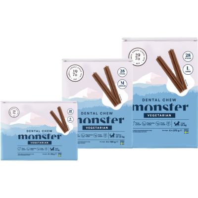 Dog Dental Chew Vegetarian Month.