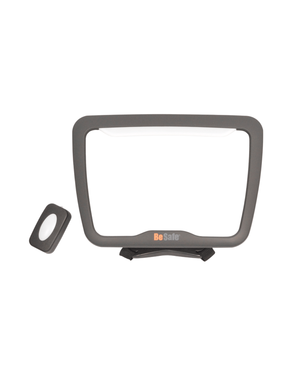 BeSafe Bilspeil Baby Mirror XL² m/ Fjernkontrollstyrt LED-lys