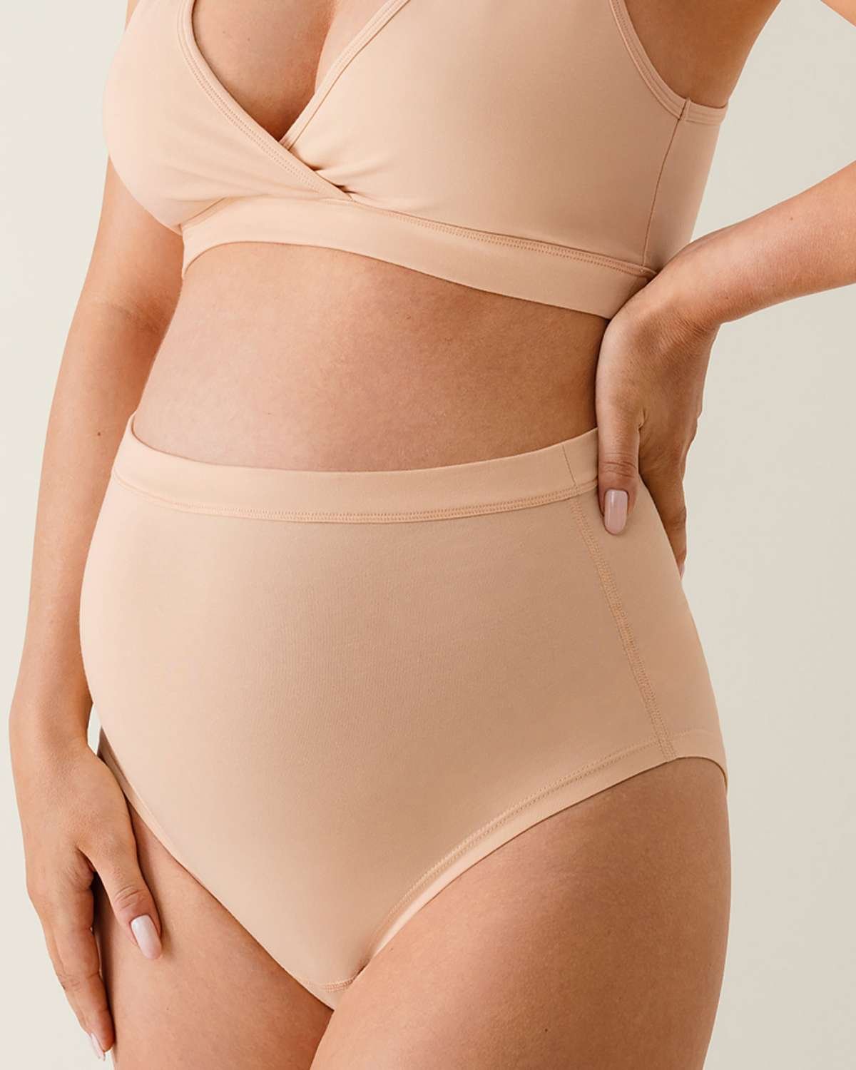 Gravidtruse – Øko Bomull | Essential Briefs - XL