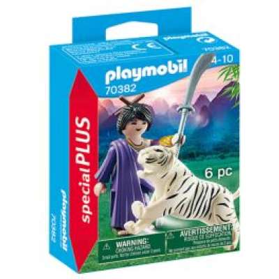 Playmobil Special Plus - Kriger med tiger 70382