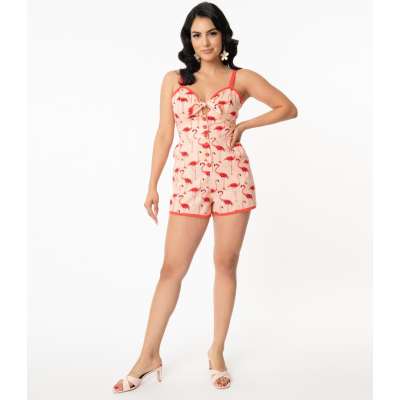 Hayward Flamingo Romper