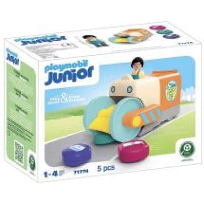 PLAYMOBIL Junior – 71774 – Skyv og grip søppelsamler