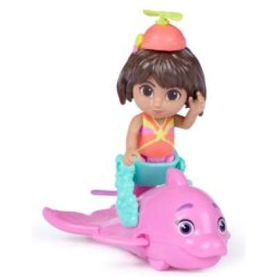 Dora The Explorer Lekesett – Adventure Pack 11 cm – Dora og Dolphin