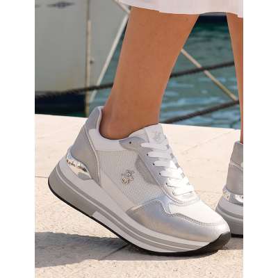 01804 Wedge Sneaker - 38