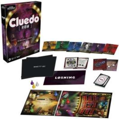Hasbro Cluedo Røm Brettspill – Magikerklubben