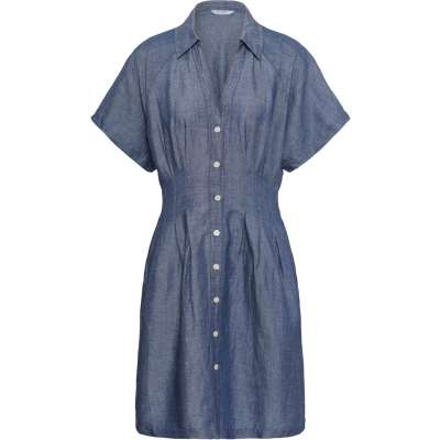 Part Two Betinepw Dress Kjole Blue Chambray