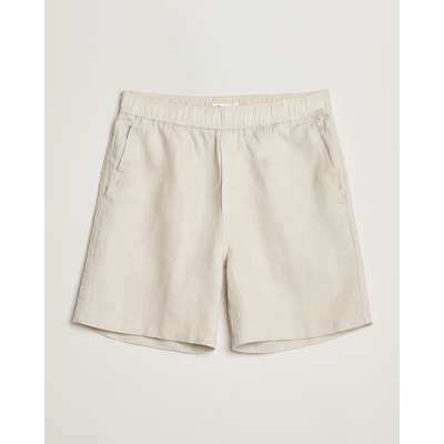 Samsøe Samsøe Jabari Linen Drawstring Shorts Moonstruck
