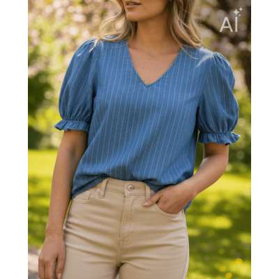 Topp Maria Stripe