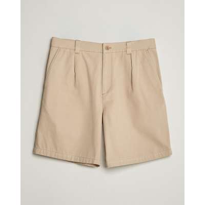 A.P.C. Otis Cotton Chino Shorts Beige