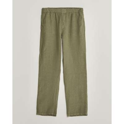 Aspesi Ventura Linen Pants Military