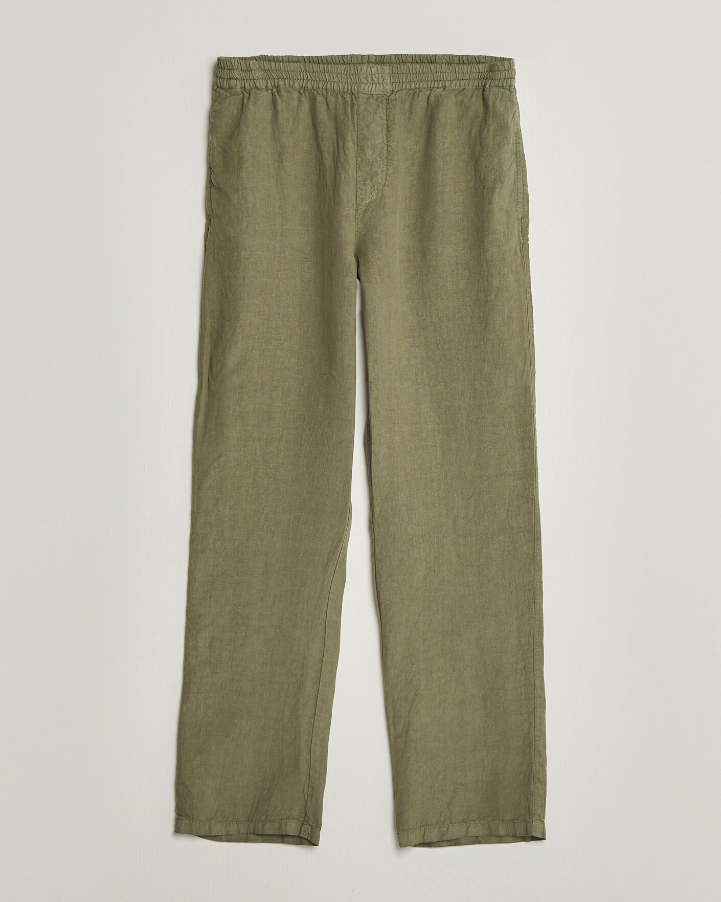 Aspesi Ventura Linen Pants Military