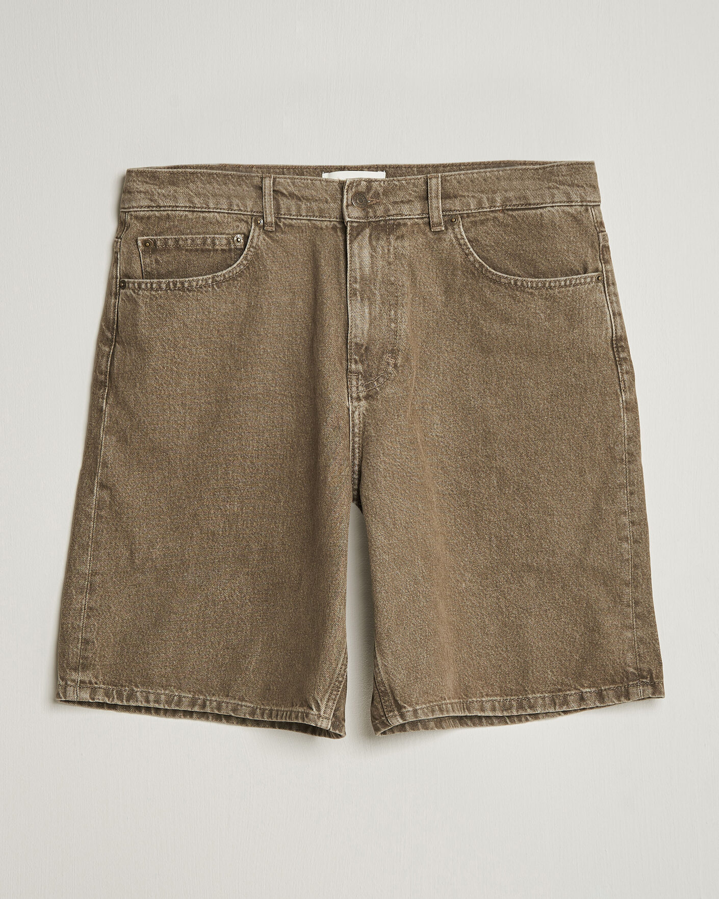 Les Deux Denim Shorts Light Brown