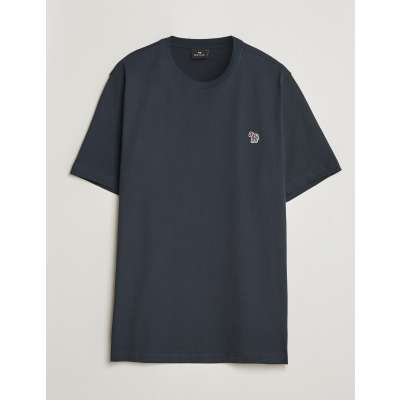 PS Paul Smith Organic Cotton Zebra T-Shirt Navy