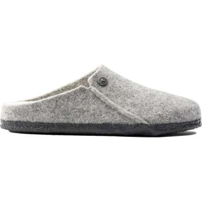 Birkenstock Zermatt Rivet Wool Felt Narrow Sko Lysegrå