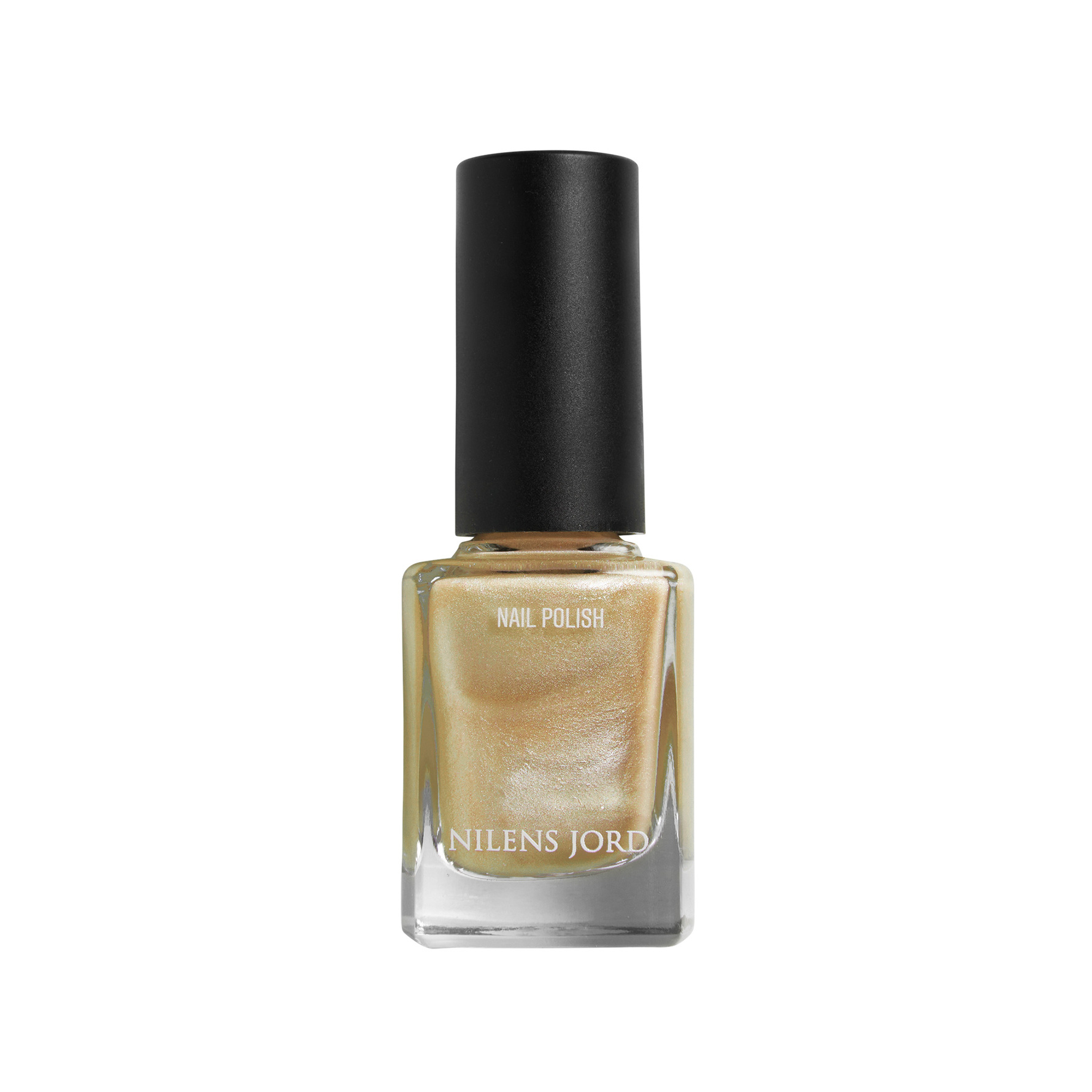 Nilens Jord Nail Polish Glitter Gold Glitter Gold