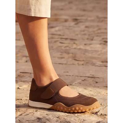 06238 Tyra Ballerina Sneaker Brown
