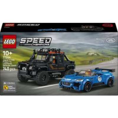 LEGO Speed Champions – 77264 – Jaguar Project 7 og Land Rover Defender