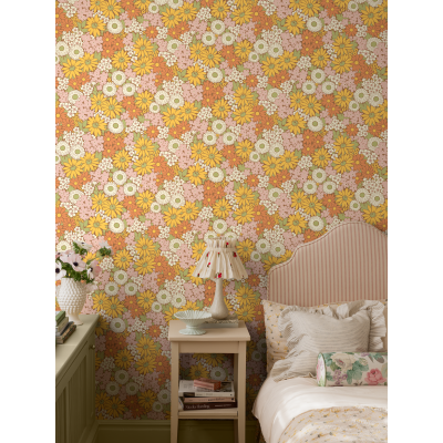 -30 % Flower Power 9169 NÅ 839,- pr. rull Før 1 199,-