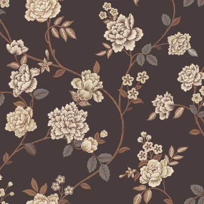 -30 % Peony Garden 9176 NÅ 839,- pr. rull Før 1 199,-