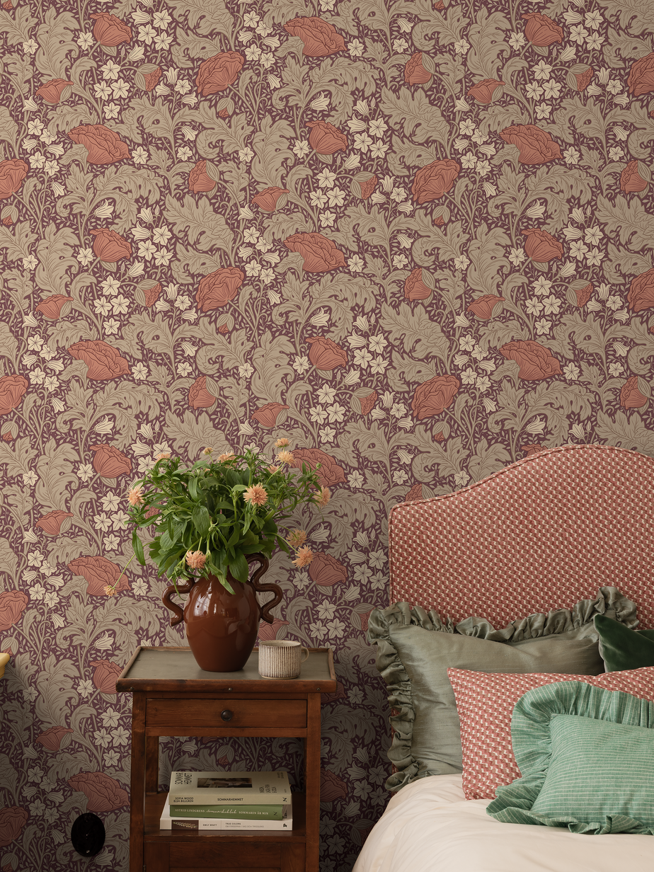 -30 % Blomdansen 9180 NÅ 839,- pr. rull Før 1 199,-