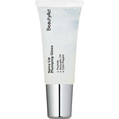 BeautyAct Spicy Lip Plumping Gloss Clear Spice