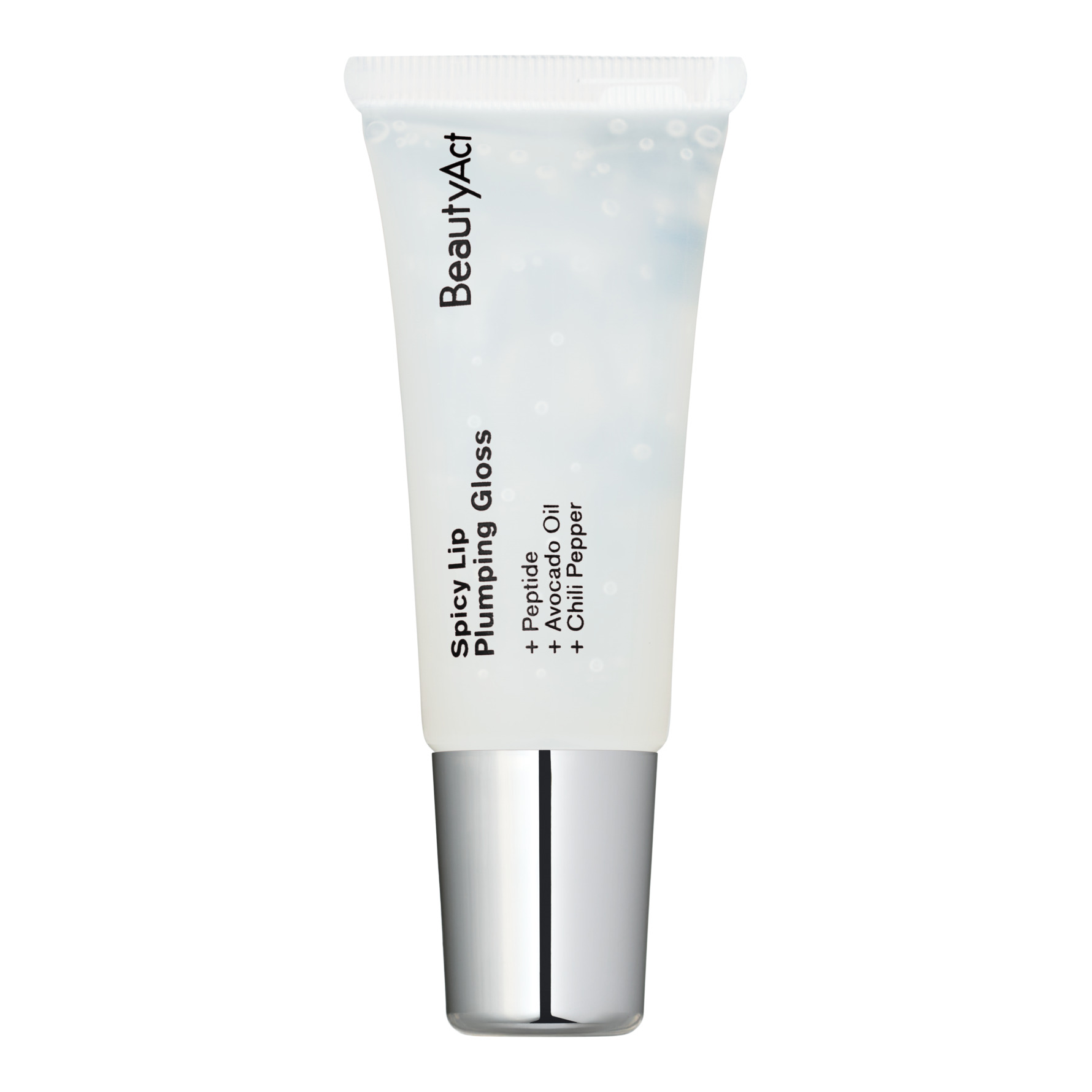 BeautyAct Spicy Lip Plumping Gloss Clear Spice