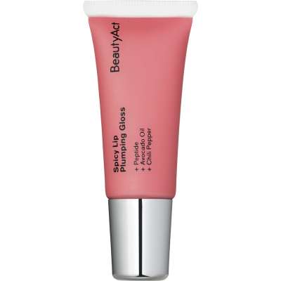 BeautyAct Spicy Lip Plumping Gloss Nude Spice
