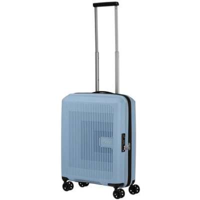 American Tourister AEROSTEP ekspanderende kabinkoffert 55 cm Soho Grey