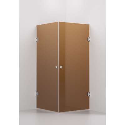 FORM 90 Bronse Glass - Krom