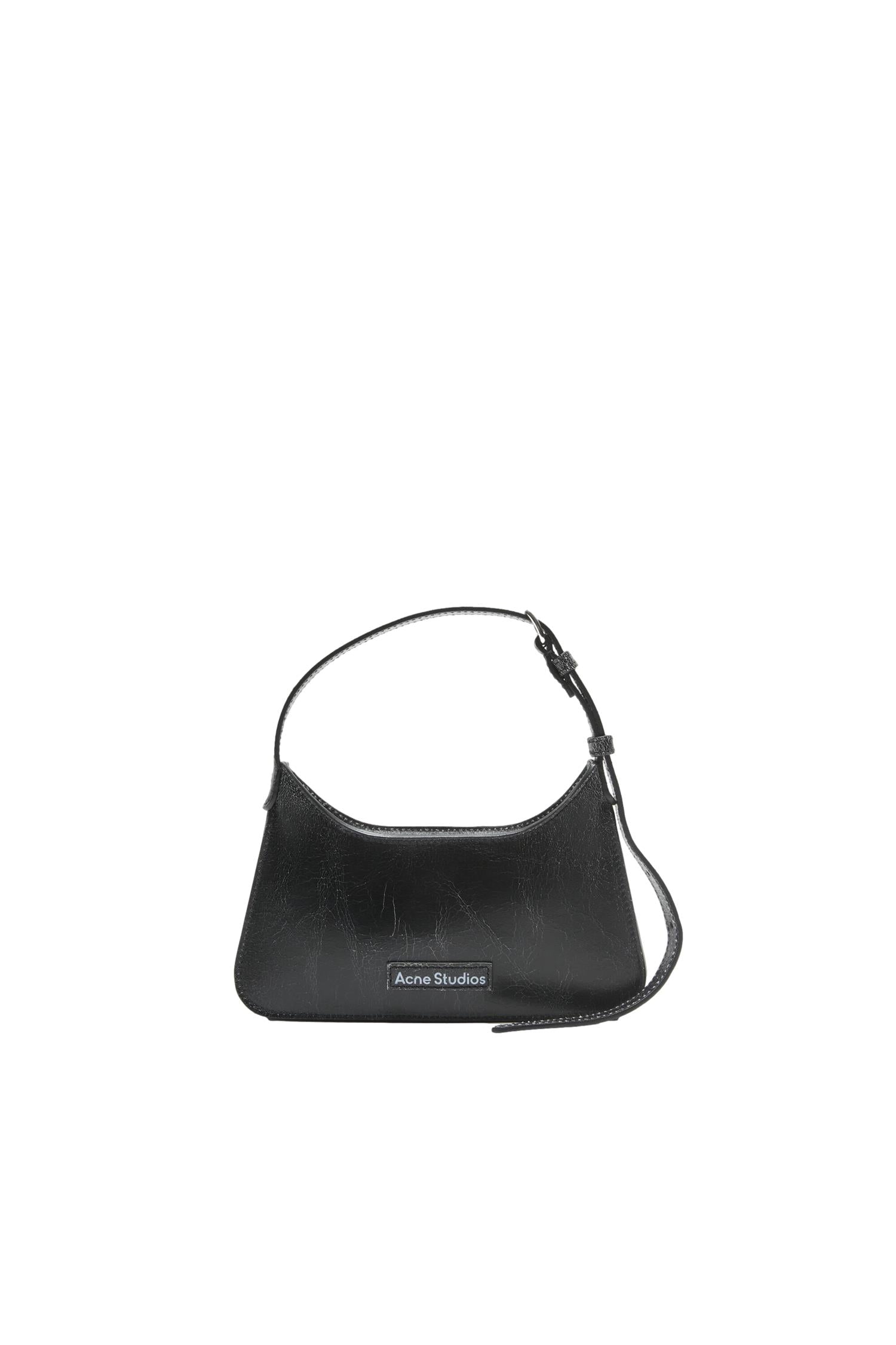 Acne Platt Micro Shoulder Bag Veske Sort