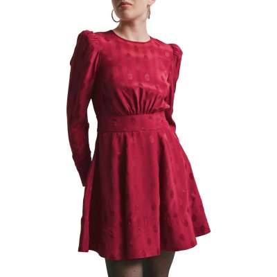 By TiMo Viscose Mini Dress Kjole Rød