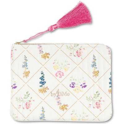 By TiMo Zipper Pouch Toalettmappe Blomster
