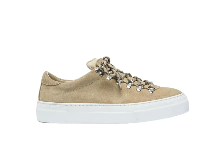 Diemme Marostica Low Platform Sesame Suede Sko Beige