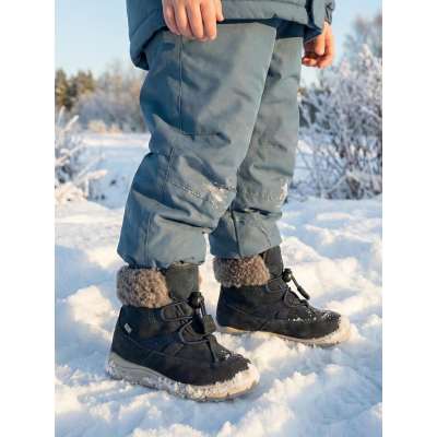 04097 Leather Snowberry Mini Navy Ullfôret