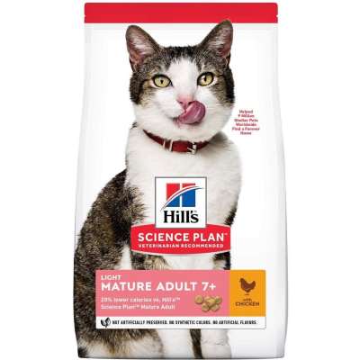 Hill's Science Plan Cat Mature Adult 7+ Light Chicken