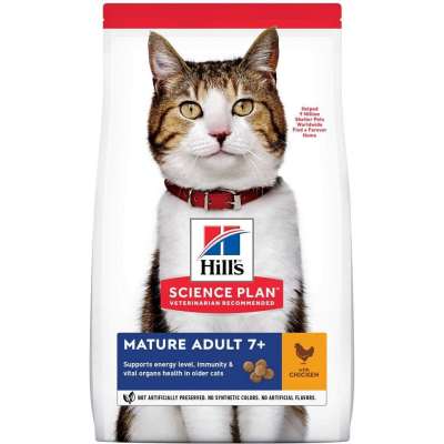 Hill's Science Plan Cat Mature Adult 7+ Chicken