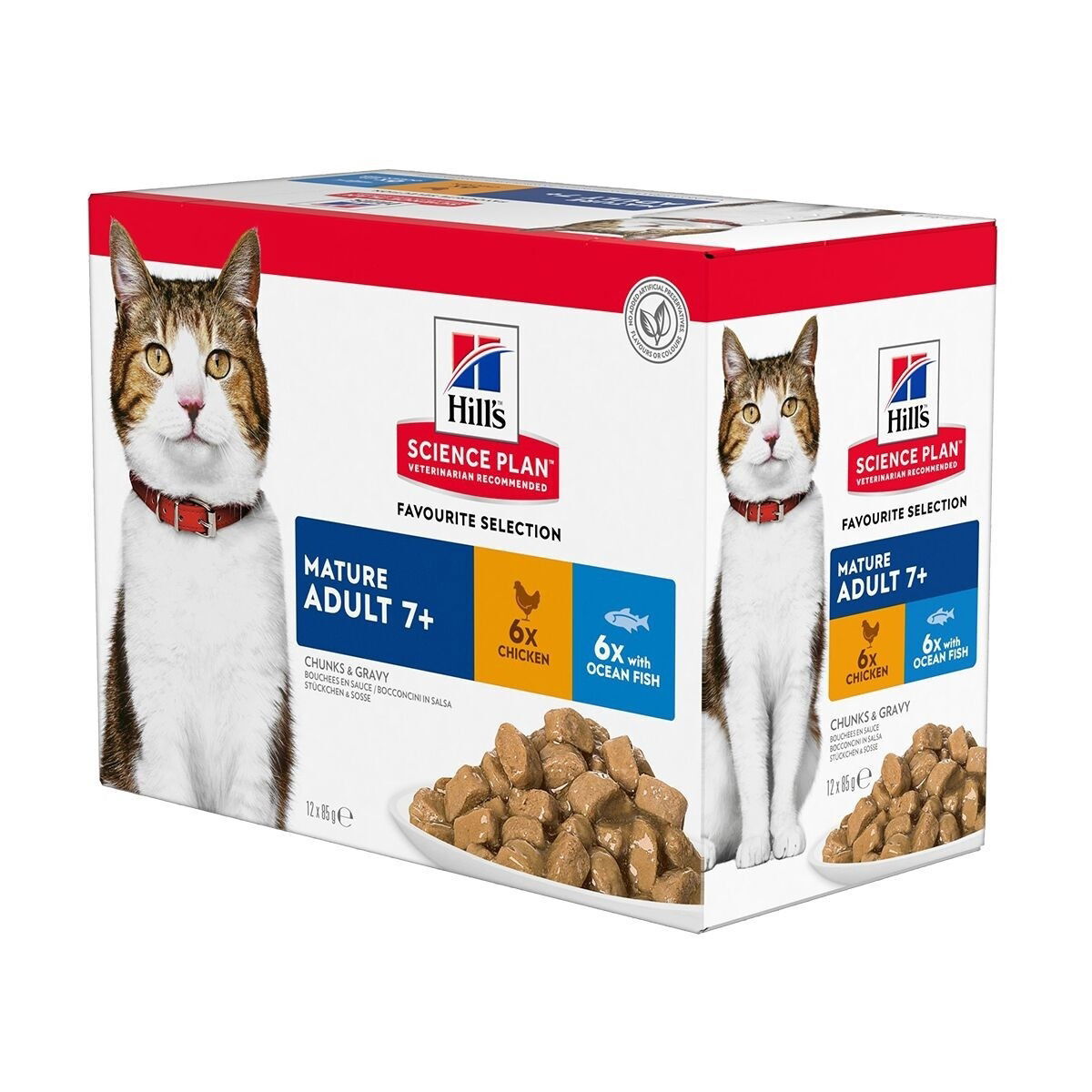 Hill's Science Plan Feline Mature Adult 7+ 12x85g - 12x85g