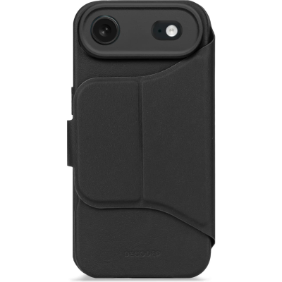 Decoded Lommebokdeksel i silikon med MagSafe til iPhone Air - Phantom Black