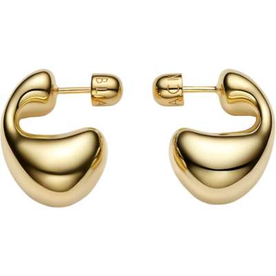 Maria Black Dolphin Earrings Small Pair Øredobber Gull