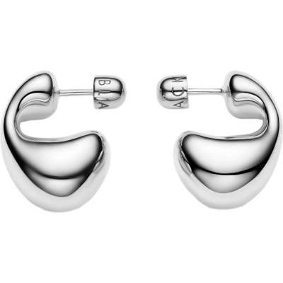 Maria Black Dolphin Earrings Small Pair Øredobber Sølv