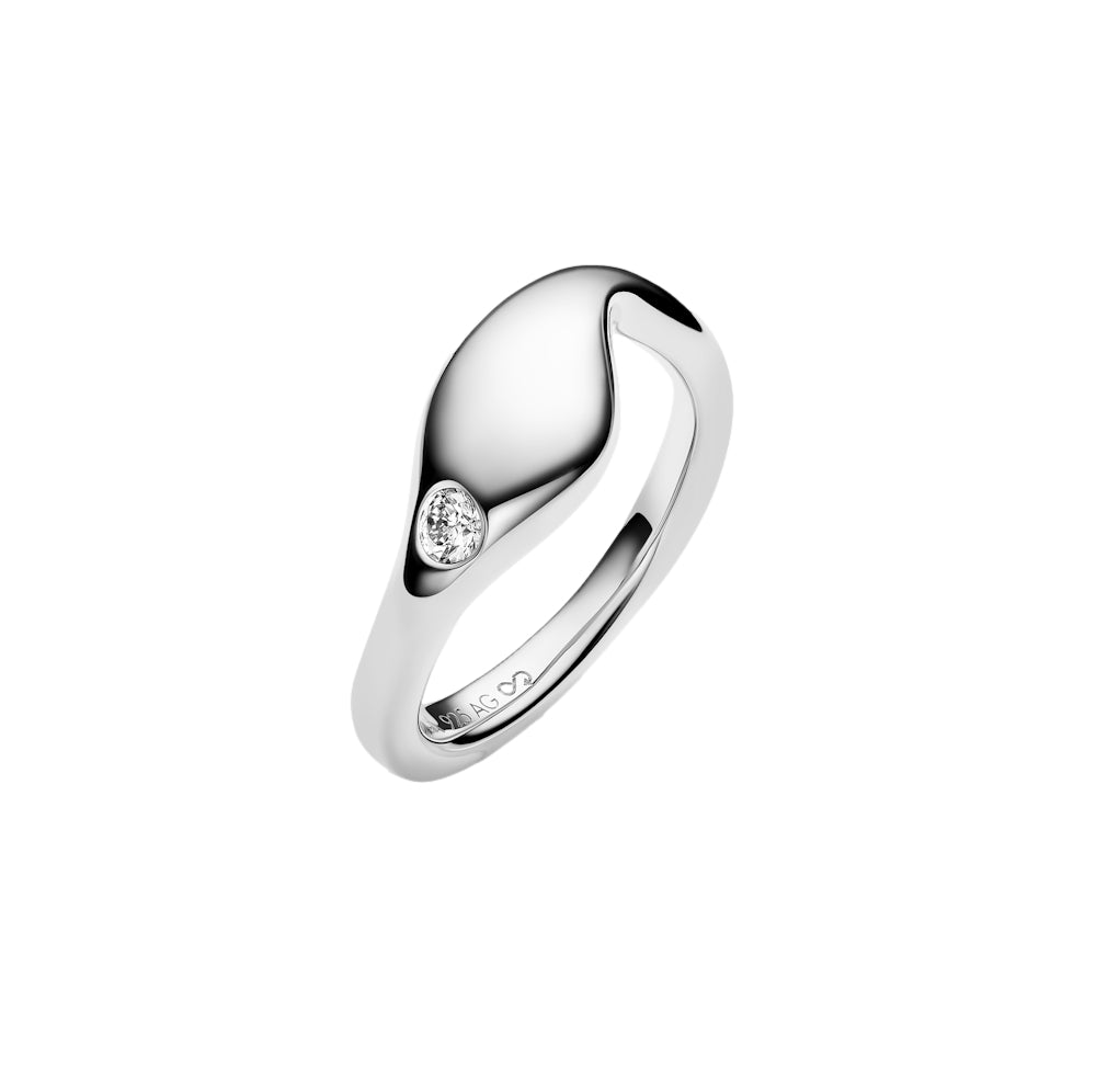 Maria Black Dolphin Ring Ring Sølv