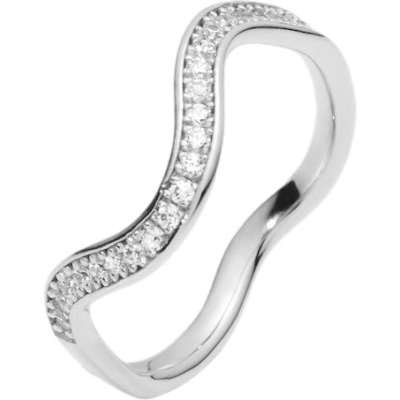 Maria Black Rose Ring Ring Sølv
